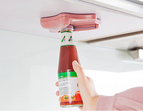 Creative Multifunction Hexagram Jar Opener Professional Built-in Ergonomic Manual Can Opener
