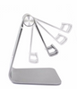 Universal Adjustable Anti-slip Aluminum Desktop Stand Charging Holder For iPhone Samsung iPad Chuwi